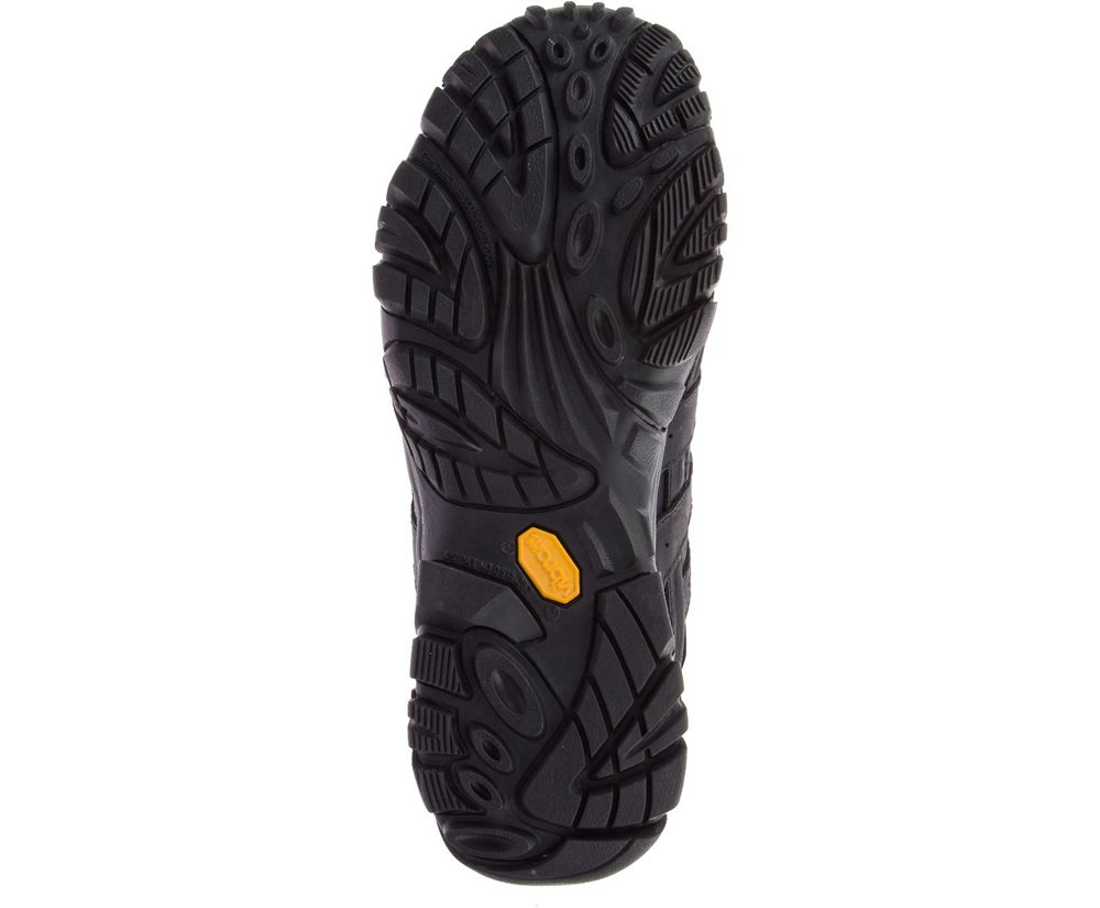 Kozaki Merrell Męskie Czarne - Moab 2 Prime Mid Waterproof - 326198-KDA